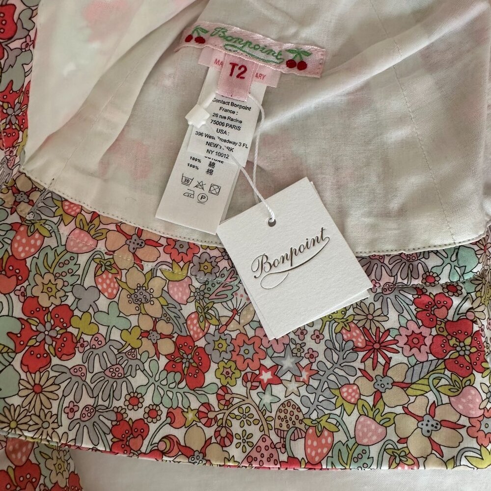 Bonpoint Dress and Hat, Size 2T - Picture 3 of 4